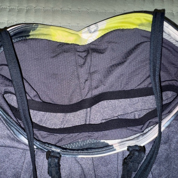 Lululemon Pure Focus Tank Size 2 Citron Tinted Canvas gray. Tag removed. GUC - Picture 10 of 11